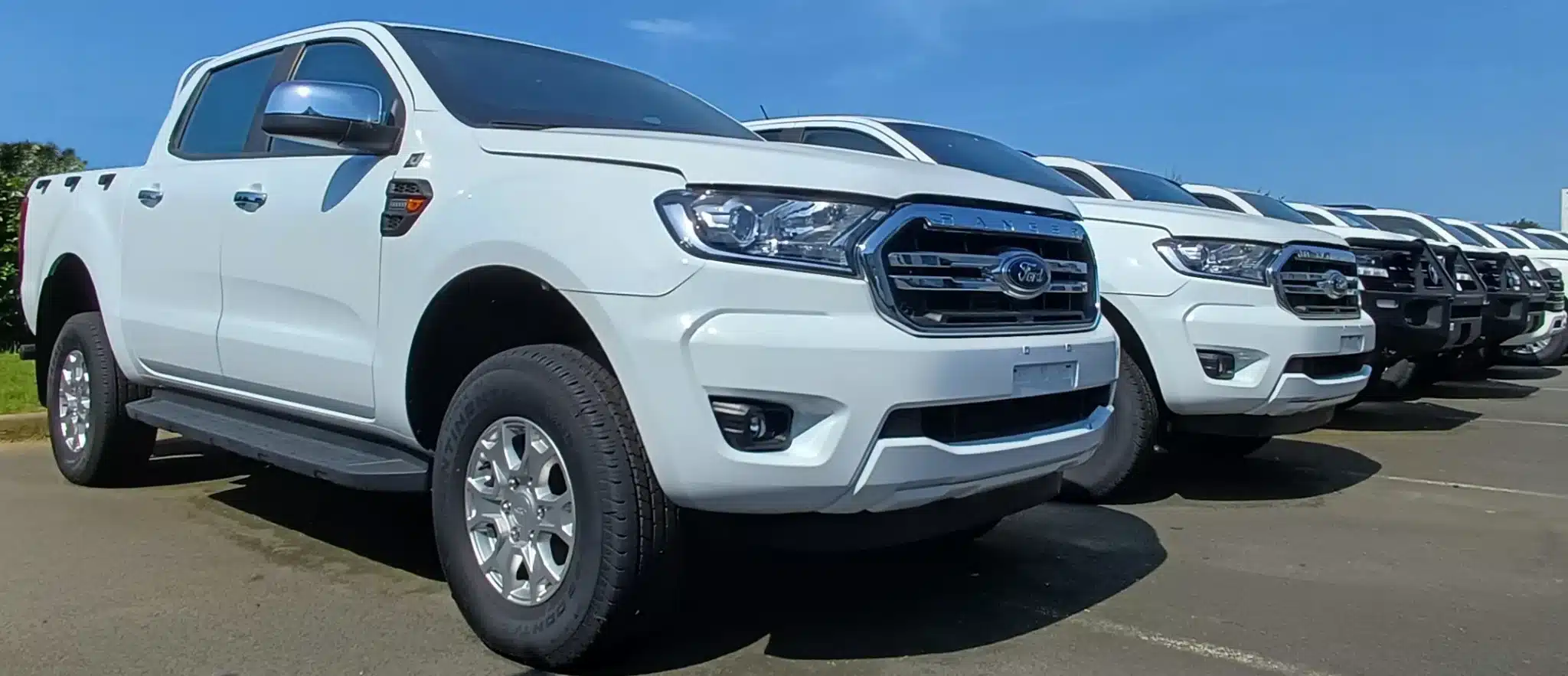 Ford Ranger XLT – White – Double cab – B6